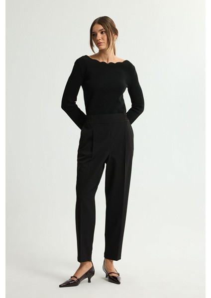 Beli Lastikli Pantolon Siyah 153L8895002 modelleri