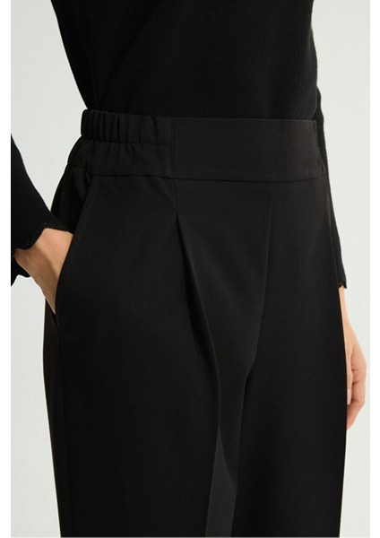 Beli Lastikli Pantolon Siyah 153L8895002 indirimleri