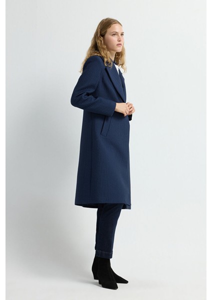 Kapitone Trençkot Lacivert 17845539000 indirimleri