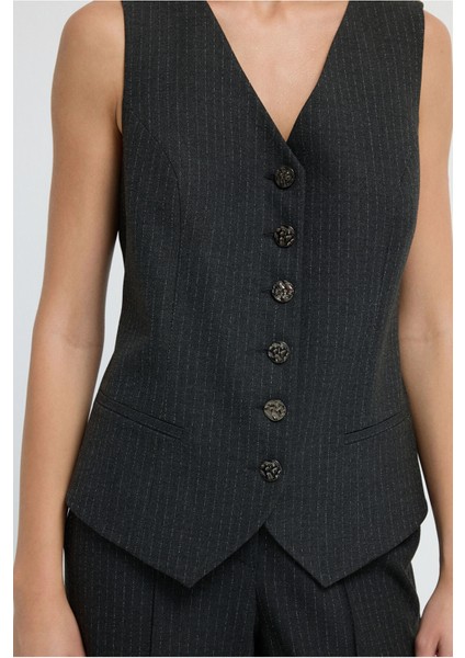 Çizgili Yelek Antrasit 17940965011 fiyatları