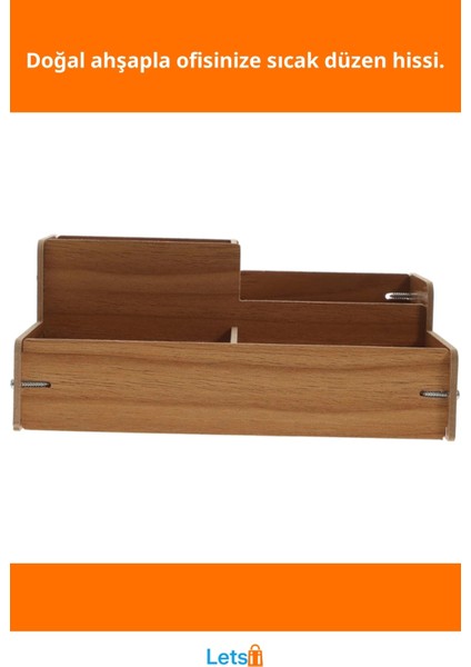 Doğal Ahşap Masa Üstü Düzenleyici Kutu fiyatları