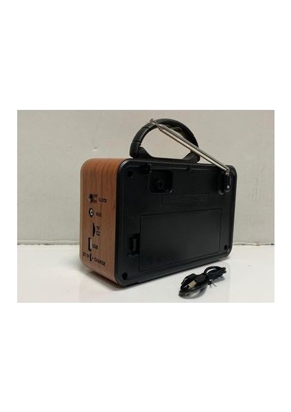RT-781 Nostaljik Radyo - Analog Saatli, Bluetoothlu, Fm/am/sw, Usb/tf Kart Girişli Şarjlı Müzik Çalar modelleri