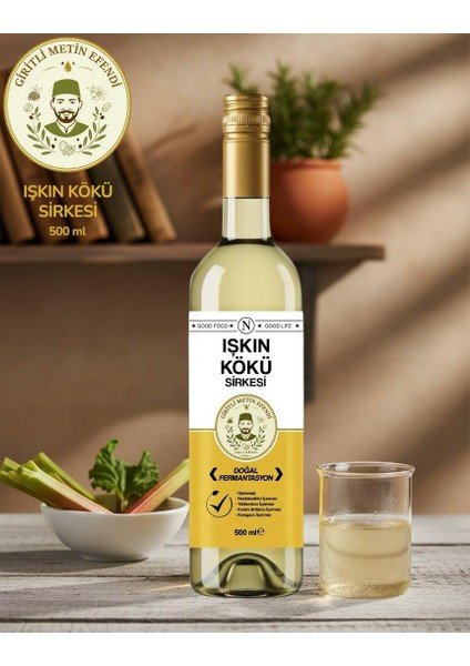 Işkın Işgın Kökü Sirkesi 500ML