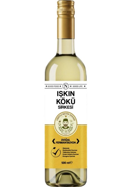 Işkın Işgın Kökü Sirkesi 500ML fiyatları
