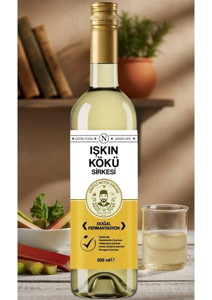 Işkın Işgın Kökü Sirkesi 500ML fırsatları