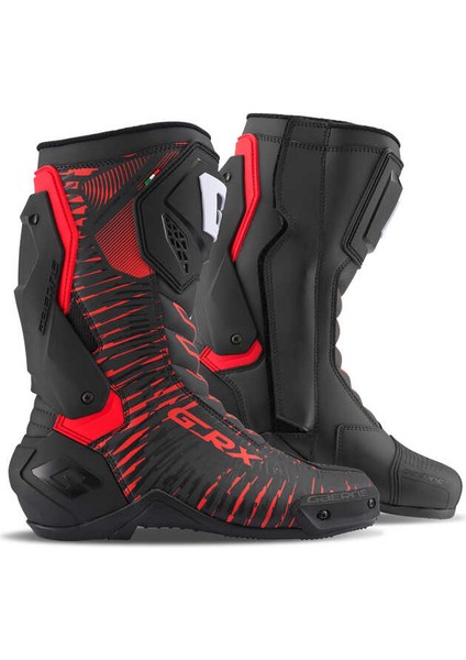G-Rx Racıng Çizme Siyah Kırmızı