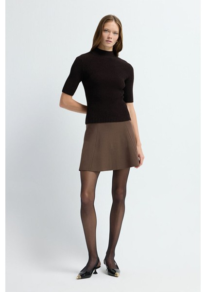 Fitilli Triko Bluz Kahve 11545626000 modelleri