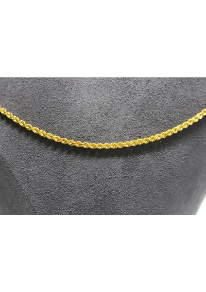 14 Ayar Altın Halat Modeli Zincir Kolye 3.09 gr fiyatları