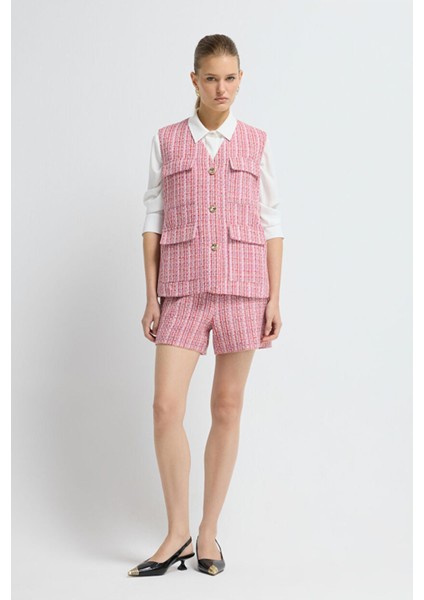 Cepli Şort Pudra 17045749000