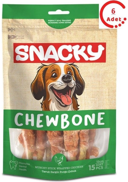Munchy Tavuk Sargılı Köpek Ödül 10LU 120 gr x 6 Adet