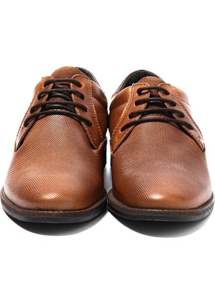 Erkek Oxford ( Klasik) 1154/A 010 Wk-John May Orkut Suede Cognac