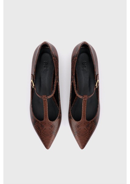 Piton Derili Sivri Burun Babet Kahve 10345848000 modelleri