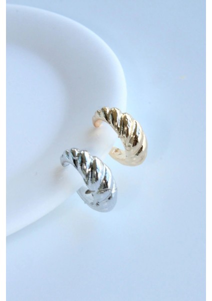 Burgu Tasarım Sıkıştırmalı Earcuff Kıkırdak Küpe Gümüş fiyatları