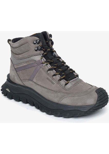 Erkek Koyu Gri Hakiki Deri Su Geçirmez Outdoor Bot 5K1GB16350 modelleri