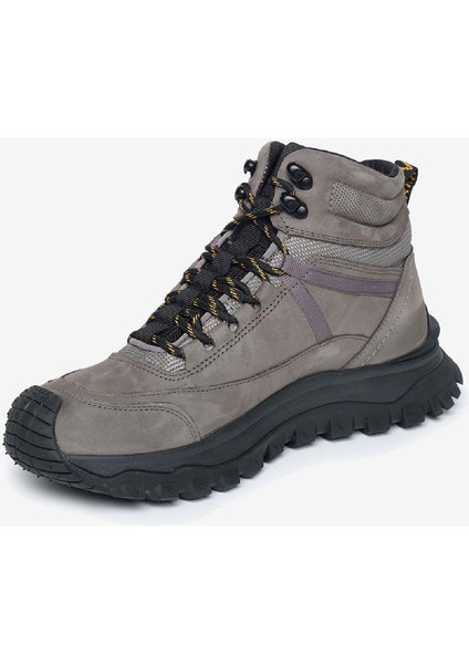 Erkek Koyu Gri Hakiki Deri Su Geçirmez Outdoor Bot 5K1GB16350 fırsatları