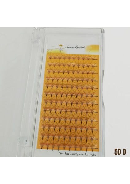 5d Hazır Demet Ipek Kirpik 0.07 D Kıvrım 8-15MM Mix Kutu fiyatları