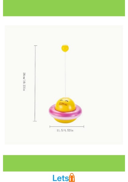 Ufo Şekilli Sevimli Ördek Kedi Oyuncağı ile Eğlenceli Oyun Deneyimi modelleri