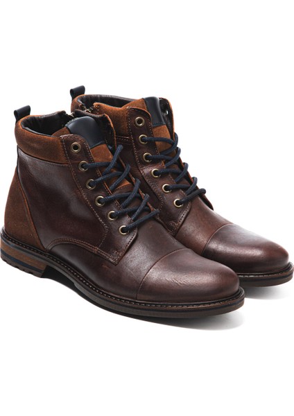 Erkek Bot 1041 021 Wk-John May Orkut Suede Cognac modelleri