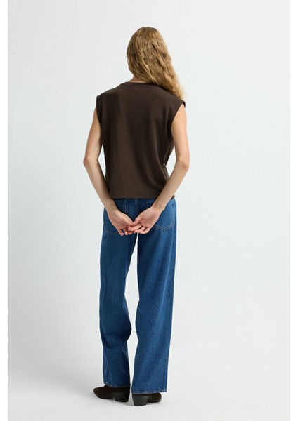 Inci Detaylı Tişört Kahve 17545201001 indirimleri