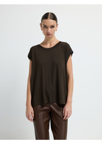 Kolsuz Bluz Kahve 11545191001