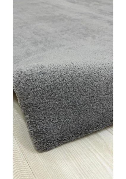 Düz Model Welsoft Halı Örtüsü Koyu Gri Renk - 160 x 230 fiyatları