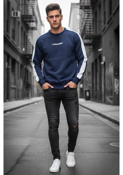 Comsumc Üç Iplik Şardonlu Bisiklet Yaka Erkek Sweatshirt fiyatları