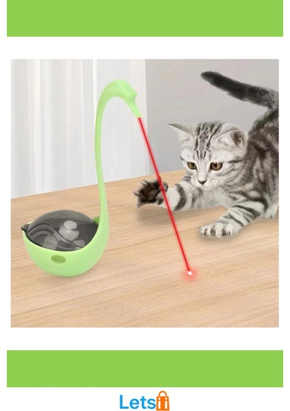 Kuğu Şeklinde Eğlenceli Lazerli Kedi Oyuncağı modelleri
