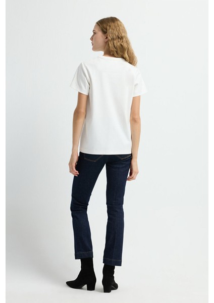 Kısa Kollu Tişört Kemik 17545990000 indirimleri