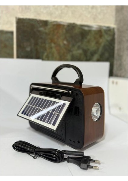RT-878 Nostaljik Radyo - Bluetoothlu, Am/fm/sw 3 Band, Usb/tf Kart Girişli Şarjlı Müzik Kutusu (Fener Özellikli) fiyatları