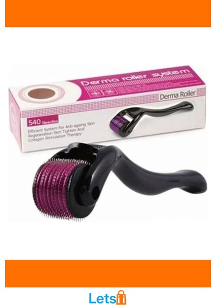 Titanyum Iğneli Derma Roller 0.5 mm Cilt Bakım Aleti fırsatları