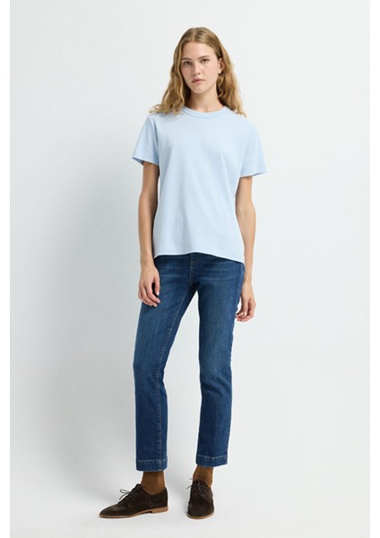 Kısa Kollu Tişört Mavi 17545990000 modelleri