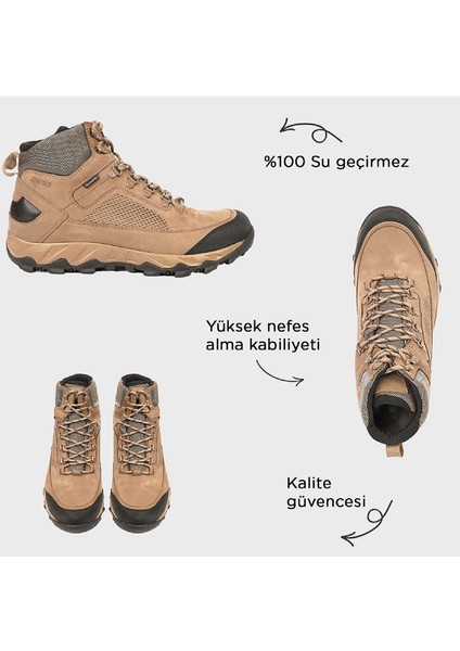 Erkek Vizon Hakiki Deri Su Geçirmez Outdoor Bot 5K1GB00173 modelleri