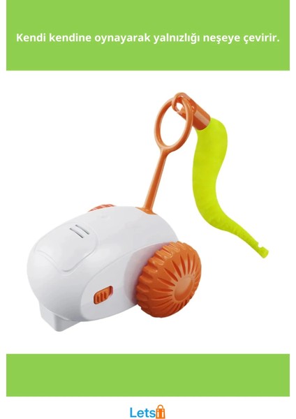 Şarjlı Renkli Tüyli Robot Kedi Oyuncağı fiyatları