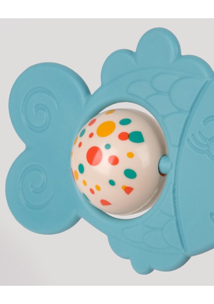 Arkadaşım Balık Diş Kaşıyıcı Çıngırak-Turkuaz fiyatları