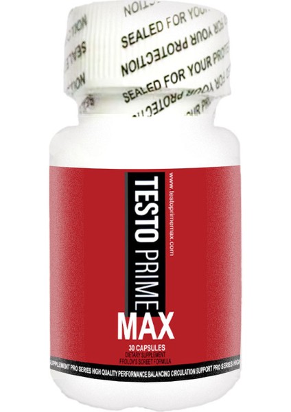 Testoprime Erkeklere Maçalı Tribulusterestisli Epimedyumlu Ginsengli Libidosuna Güncel Gücüne Özel 30 Lu Destek