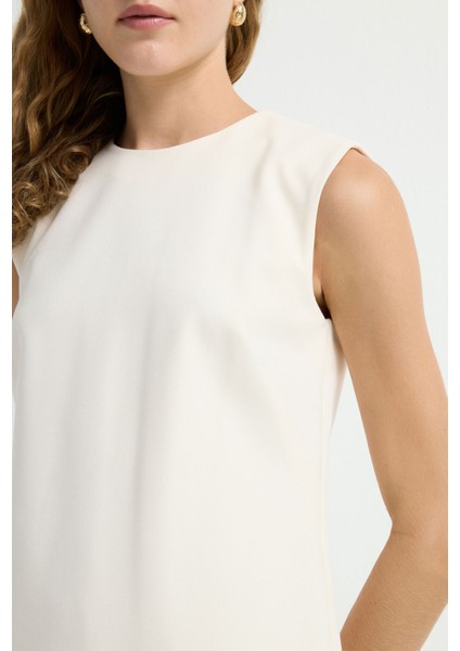 Düz Elbise Vanilya 12445738000 fiyatları