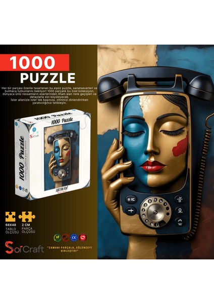 1000 Parça Puzzle Arayan Kim