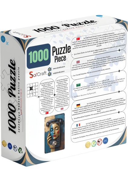 1000 Parça Puzzle Arayan Kim modelleri