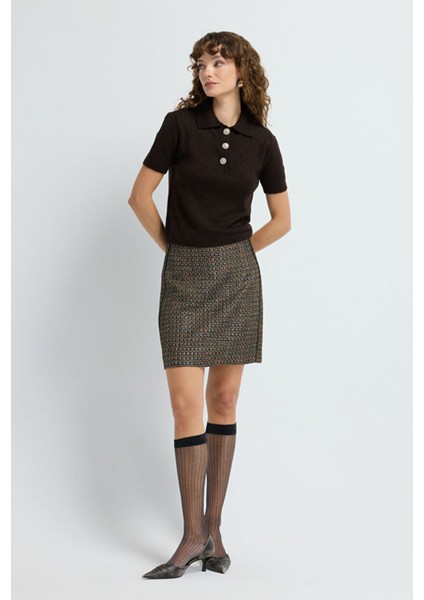 Erkek Yaka Triko Kazak Kahve 13945646000 modelleri