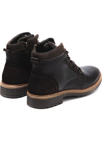 Erkek Bot 1103/GL 015 Wk-John May Lth+Suede+Newsplit Brown fırsatları