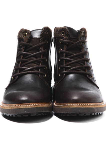 Erkek Bot 1103/GL 015 Wk-John May Lth+Suede+Newsplit Brown