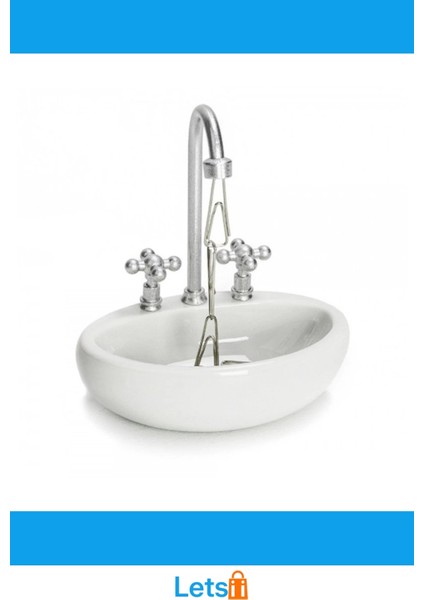 Lavabo Şeklinde Eğlenceli Ataç Kutusu modelleri