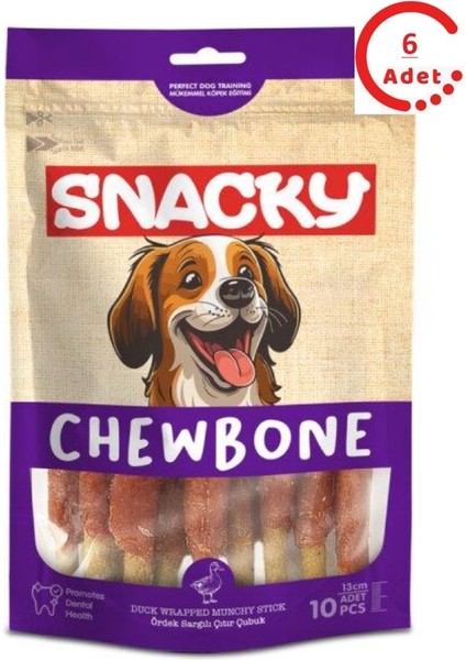 Munchy Ördek Sargılı Köpek Ödülü 10LU x 6 Adet