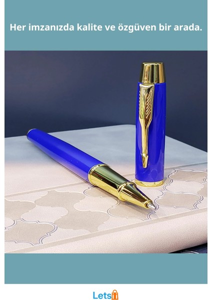 Mavi Metal Tükenmez Kalem Şık ve Dayanıklı Tasarım fiyatları