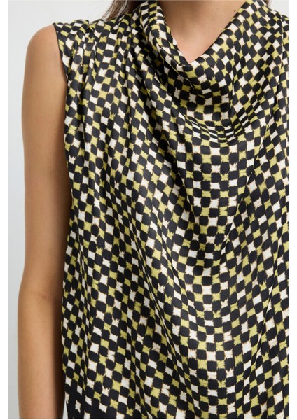 Degaje Yaka Bluz Siyah 11544281006 fiyatları