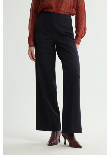 Bol Paça Gabardin Pantolon Lacivert 153L9248003 modelleri