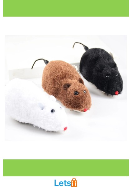 Kurmalı Kedi Eğitim Oyuncağı Refleksleri Geliştiren Eğlenceli Fare modelleri