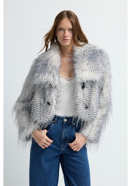 Kürk Mont Gri 13444335001 modelleri