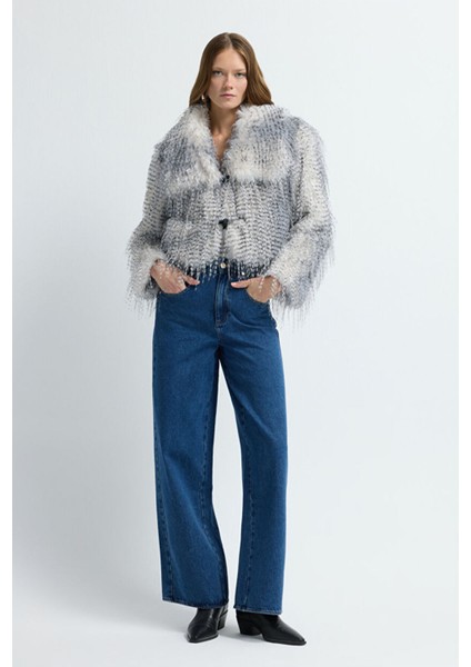 Kürk Mont Gri 13444335001 fırsatları