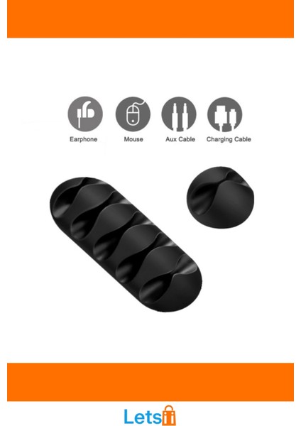 Kablo Düzenleyici Silikon 16 Parça Set Ev Ofis Kullanımı fırsatları